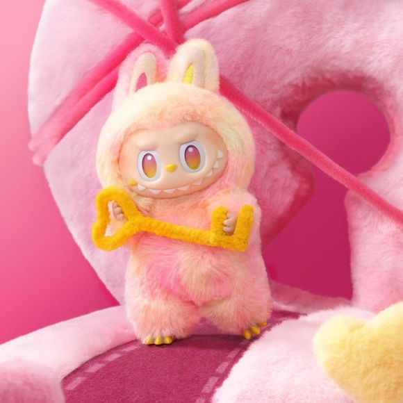 Authentic Pop Mart LABUBU Big Into Energy LOYALTY 💖Plush Vinyl Blind Box NEW - Picture 2 of 9